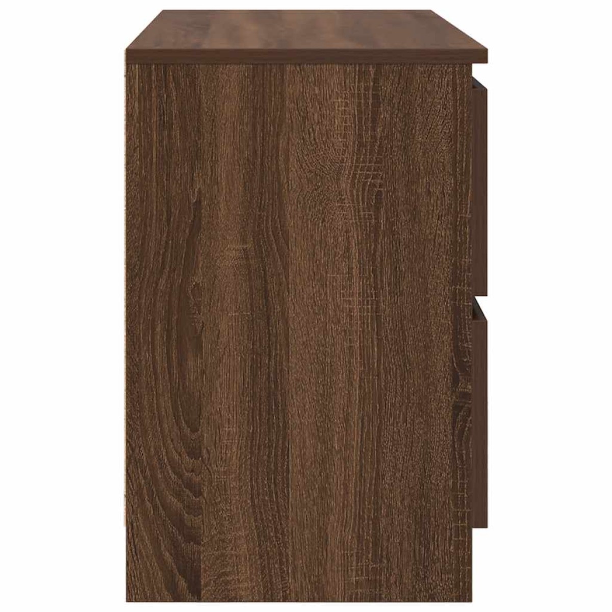 vidaXL Έπιπλο Τηλεόρασης Καφέ Δρυς 80x35x54 εκ. Επεξ. Ξύλο