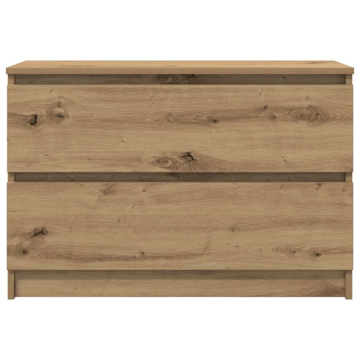 vidaXL Έπιπλο Τηλεόρασης Αρτισιανή Δρυς 80x35x54 εκ από Επεξεργ. Ξύλο