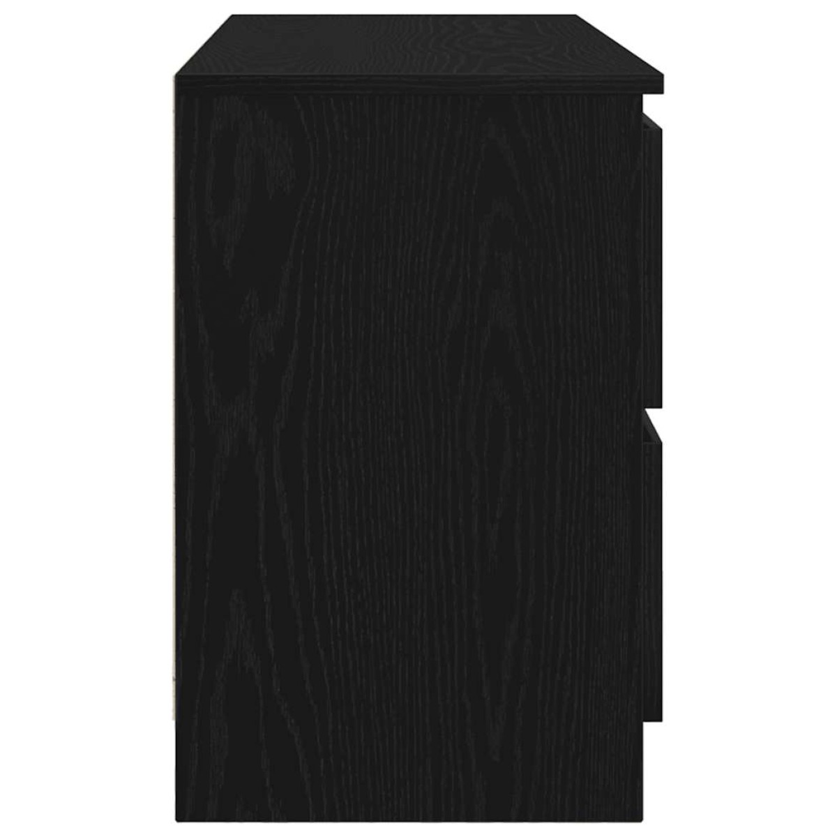 vidaXL ντουλάπι τηλεόρασης Μαύρο 100x35x54 cm Κατασκευασμένο ξύλο