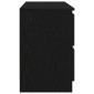 vidaXL ντουλάπι τηλεόρασης Μαύρο 100x35x54 cm Κατασκευασμένο ξύλο
