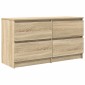 vidaXL Έπιπλο Τηλεόρασης Sonoma Δρυς 100x35x54 εκ. Επεξ. Ξύλο