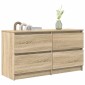 vidaXL Έπιπλο Τηλεόρασης Sonoma Δρυς 100x35x54 εκ. Επεξ. Ξύλο