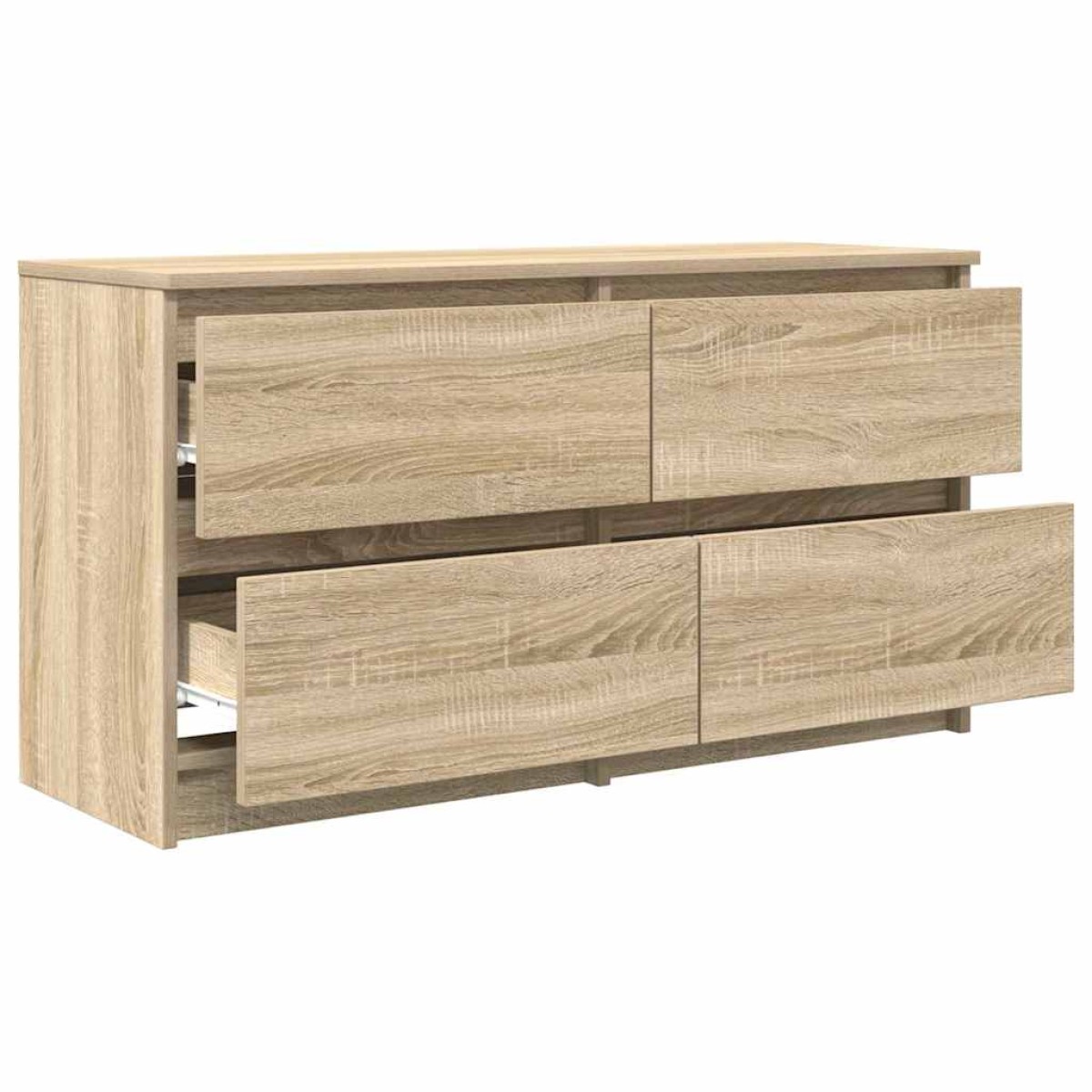 vidaXL Έπιπλο Τηλεόρασης Sonoma Δρυς 100x35x54 εκ. Επεξ. Ξύλο