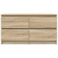 vidaXL Έπιπλο Τηλεόρασης Sonoma Δρυς 100x35x54 εκ. Επεξ. Ξύλο