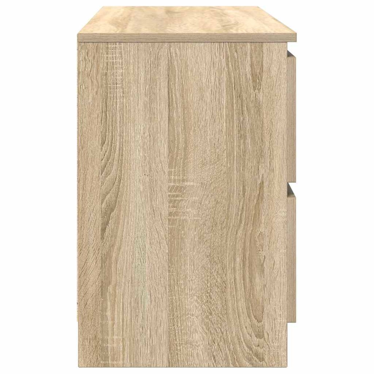 vidaXL Έπιπλο Τηλεόρασης Sonoma Δρυς 100x35x54 εκ. Επεξ. Ξύλο