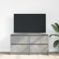 vidaXL Έπιπλο Τηλεόρασης Γκρι Σκυρ. 100x35x54 εκ. Επεξ. Ξύλο