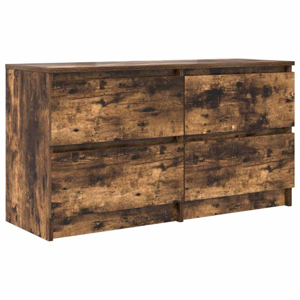 vidaXL Έπιπλο Τηλεόρασης Καπνιστή Δρυς 100x35x54 εκ. Επεξ. Ξύλο
