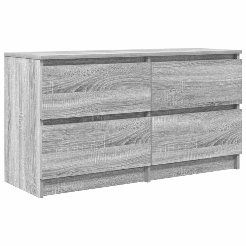 vidaXL Έπιπλο Τηλεόρασης Γκρι Sonoma 100x35x54 εκ. από Επεξεργ. Ξύλο