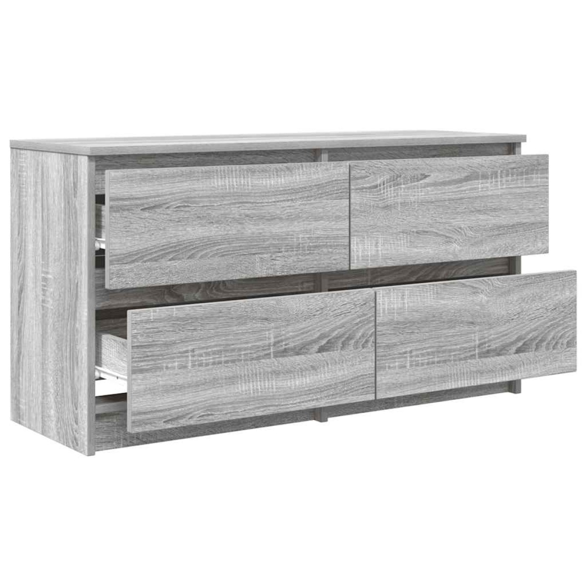 vidaXL Έπιπλο Τηλεόρασης Γκρι Sonoma 100x35x54 εκ. από Επεξεργ. Ξύλο