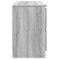 vidaXL Έπιπλο Τηλεόρασης Γκρι Sonoma 100x35x54 εκ. από Επεξεργ. Ξύλο