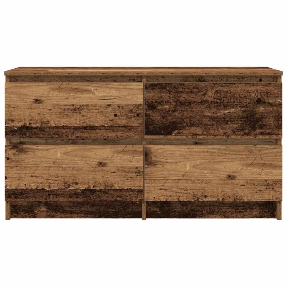 vidaXL Έπιπλο Τηλεόρασης Όψη Παλαιού Ξύλου 100x35x54 εκ. Επεξ. Ξύλο