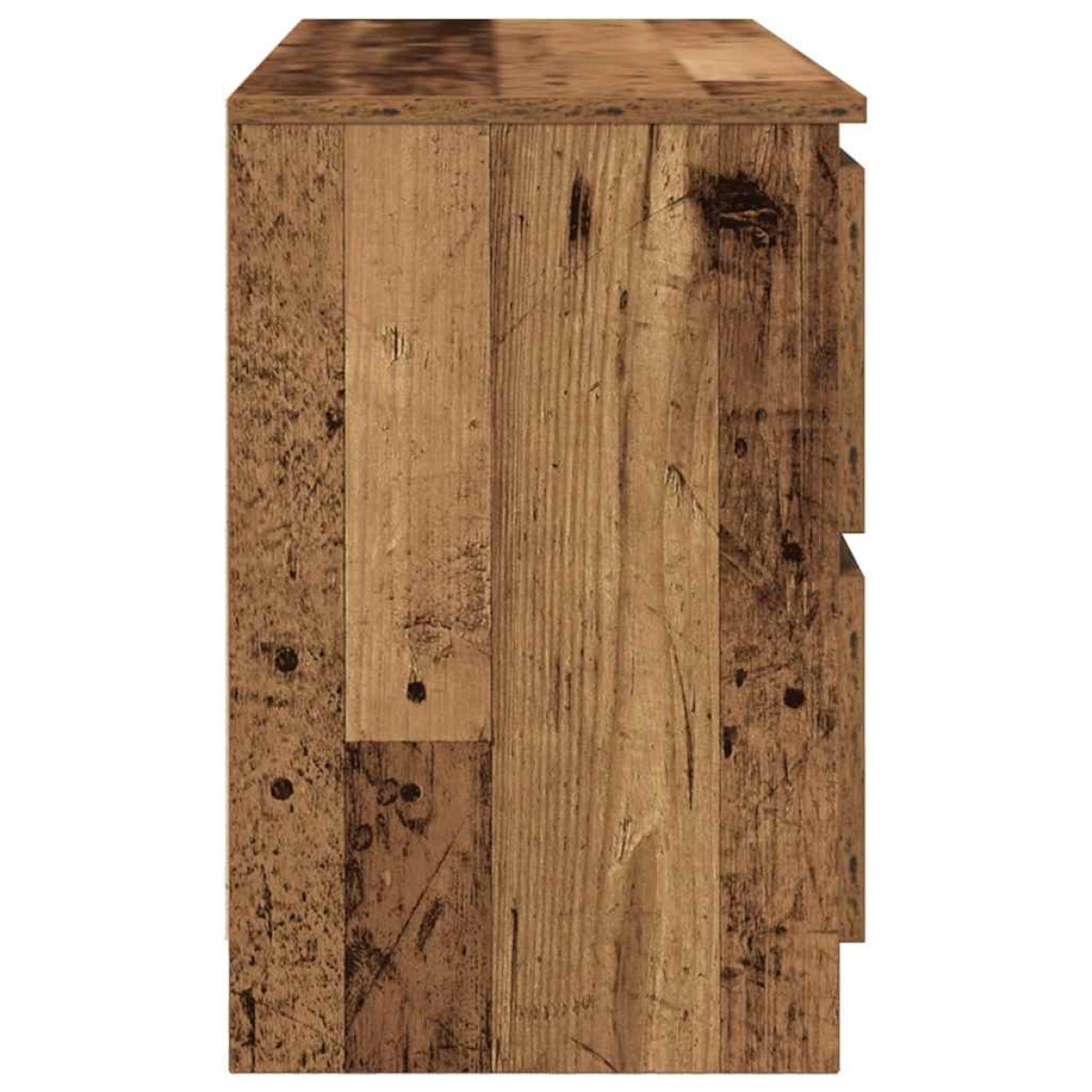 vidaXL Έπιπλο Τηλεόρασης Όψη Παλαιού Ξύλου 100x35x54 εκ. Επεξ. Ξύλο