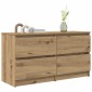 vidaXL Έπιπλο Τηλεόρασης Artisian Δρυς 100x35x54 εκ Επεξεργασμένο Ξύλο
