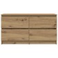vidaXL Έπιπλο Τηλεόρασης Artisian Δρυς 100x35x54 εκ Επεξεργασμένο Ξύλο
