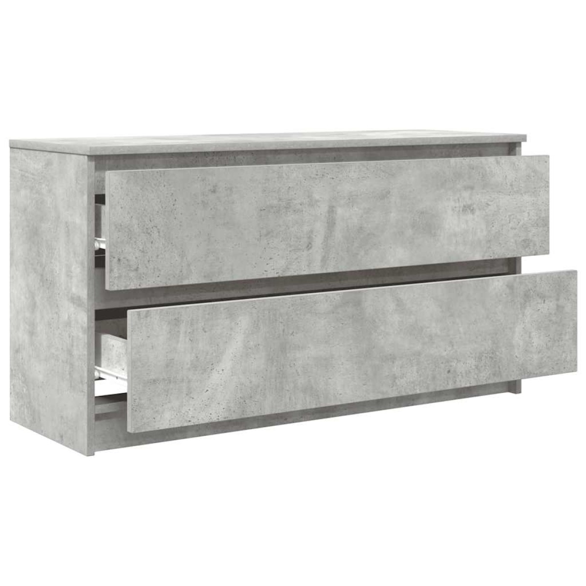 vidaXL Έπιπλο Τηλεόρασης Γκρι Σκυροδέματος 100x35x54 εκ. Επεξ. Ξύλο