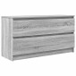 vidaXL Έπιπλο Τηλεόρασης Γκρι Sonoma 100x35x54 εκ. από Επεξεργ. Ξύλο