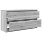 vidaXL Έπιπλο Τηλεόρασης Γκρι Sonoma 100x35x54 εκ. από Επεξεργ. Ξύλο