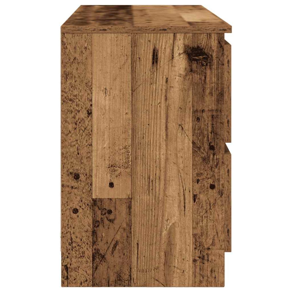 vidaXL Έπιπλο Τηλεόρασης Όψη Παλαιού Ξύλου 100x35x54 εκ. Επεξ. Ξύλο