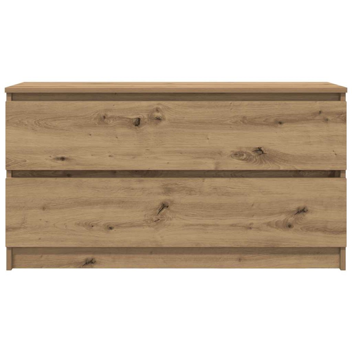 vidaXL Έπιπλο Τηλεόρασης Artisian Δρυς 100x35x54 εκ Επεξεργασμένο Ξύλο