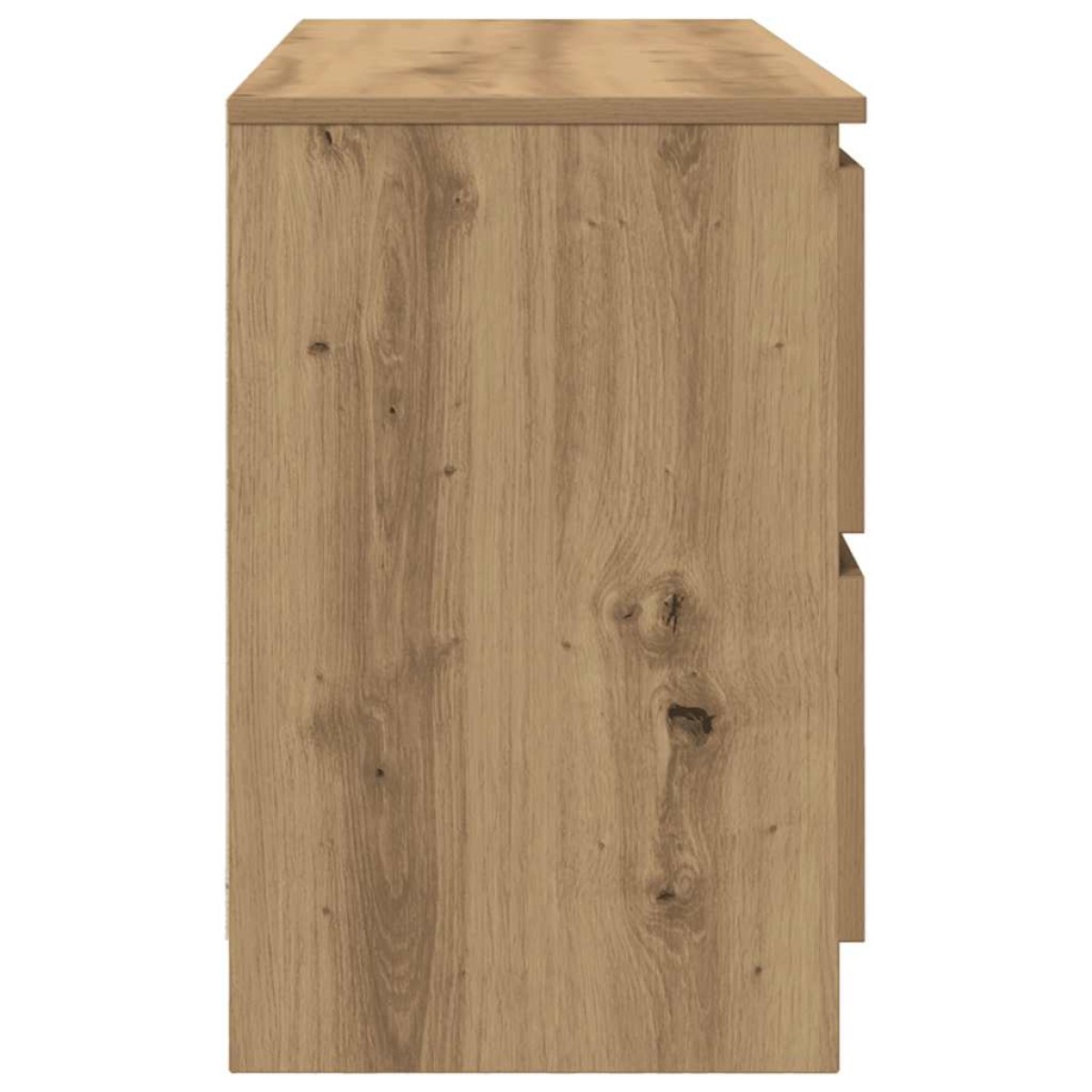 vidaXL Έπιπλο Τηλεόρασης Artisian Δρυς 100x35x54 εκ Επεξεργασμένο Ξύλο