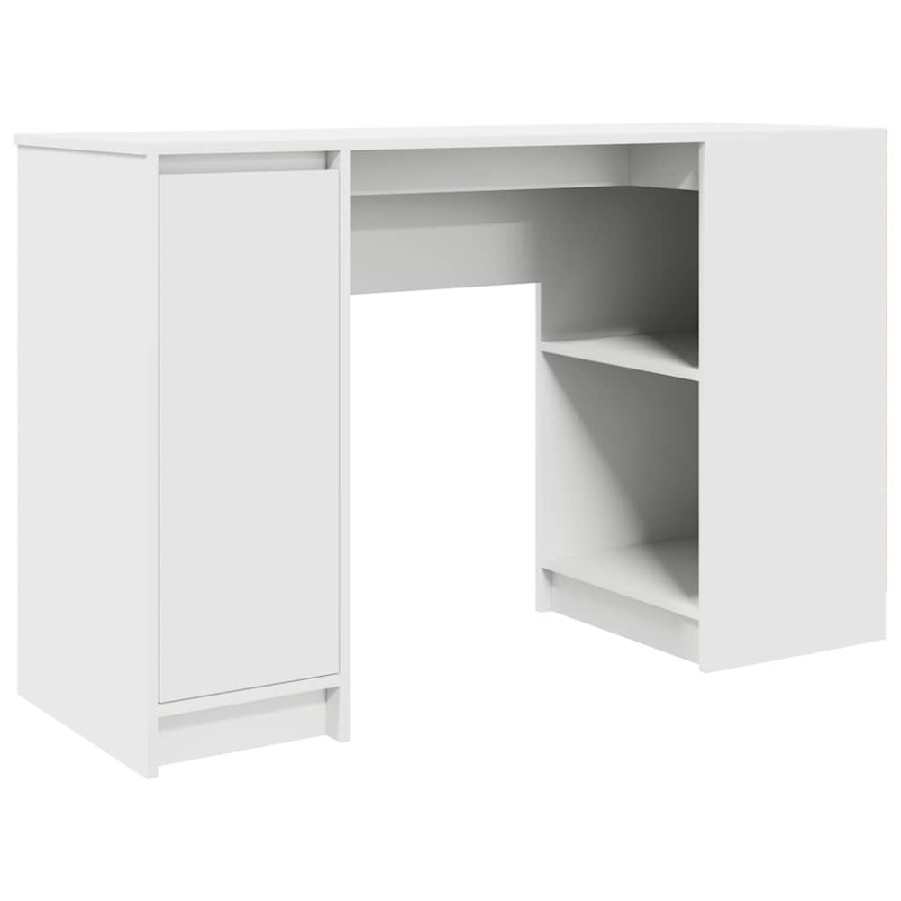 vidaXL Γραφείο Λευκό 120x42x76 εκ. από Επεξεργασμένο Ξύλο