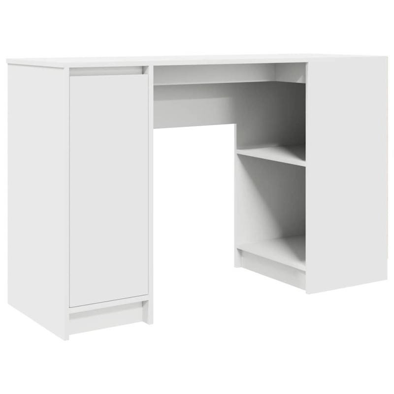 vidaXL Γραφείο Λευκό 120x42x76 εκ. από Επεξεργασμένο Ξύλο