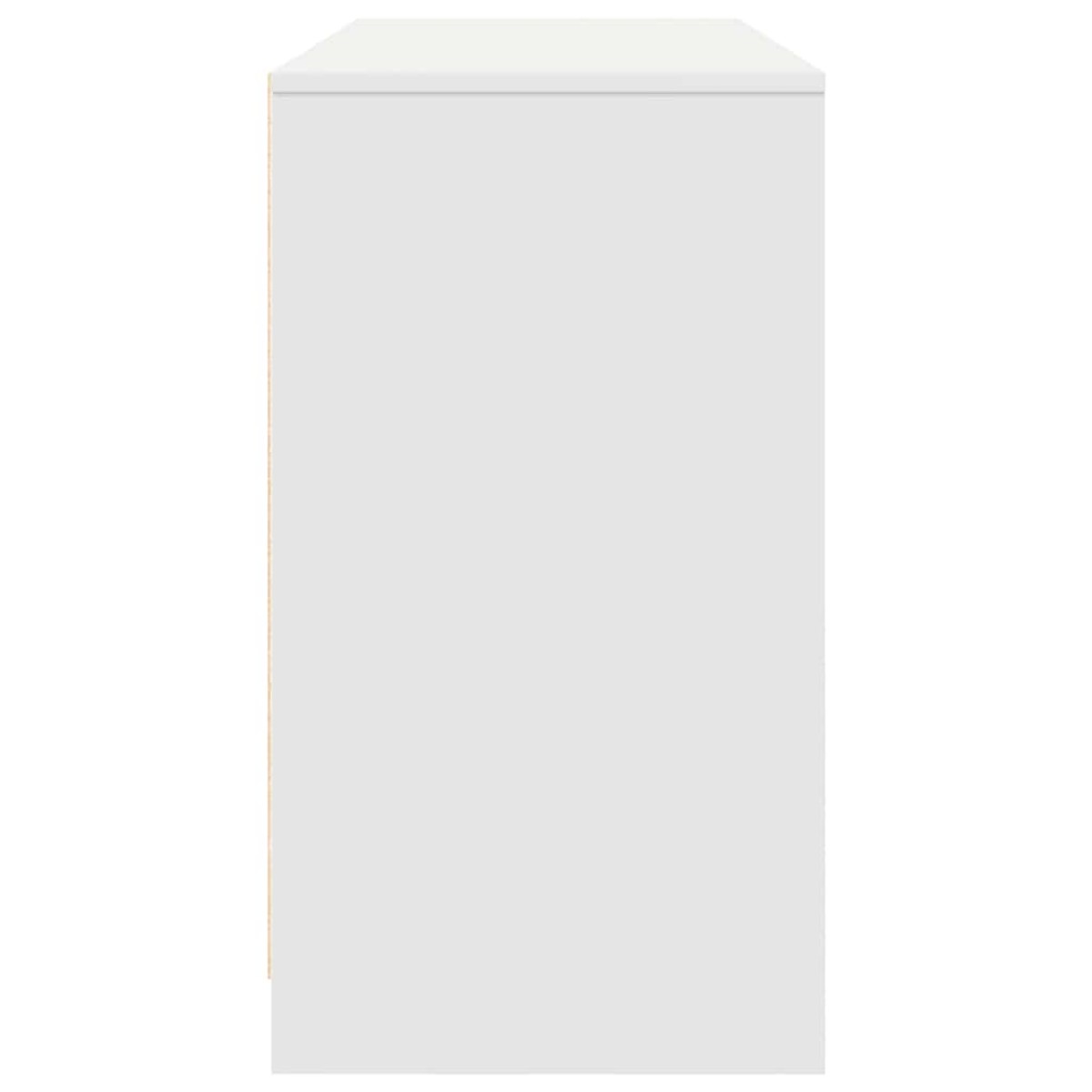 vidaXL Γραφείο Λευκό 120x42x76 εκ. από Επεξεργασμένο Ξύλο