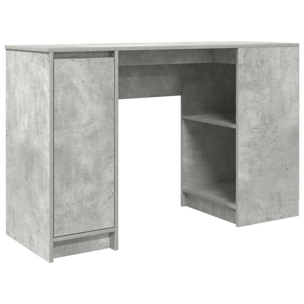 vidaXL Γραφείο Γκρι του Σκυροδέματος 120x42x76 εκ. Επεξεργασμένο Ξύλο