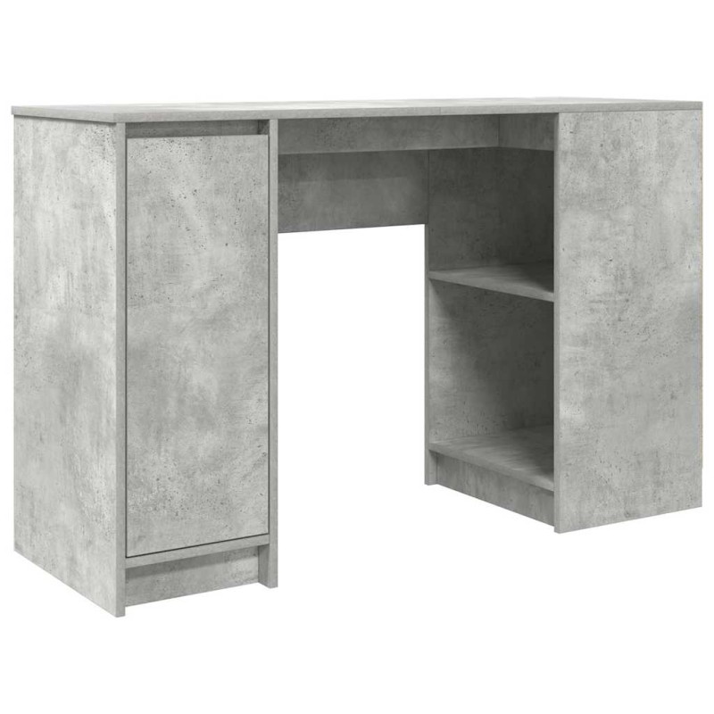 vidaXL Γραφείο Γκρι του Σκυροδέματος 120x42x76 εκ. Επεξεργασμένο Ξύλο