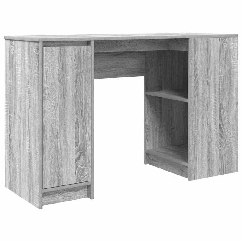 vidaXL Γραφείο Γκρι Sonoma 120x42x76 εκ. από Επεξεργασμένο Ξύλο