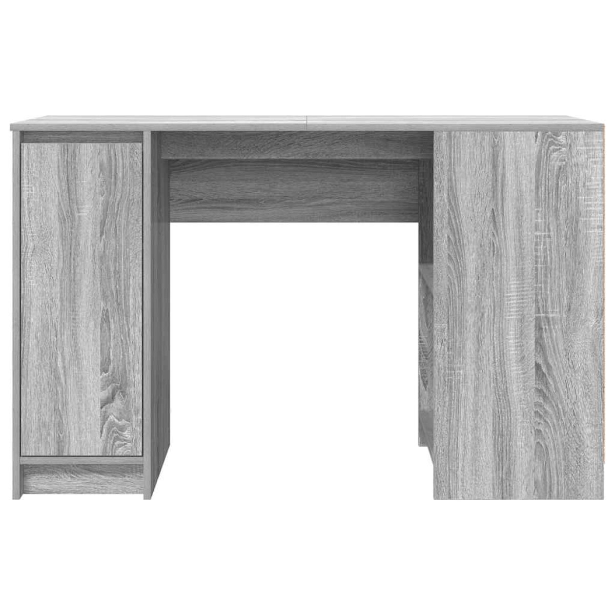 vidaXL Γραφείο Γκρι Sonoma 120x42x76 εκ. από Επεξεργασμένο Ξύλο