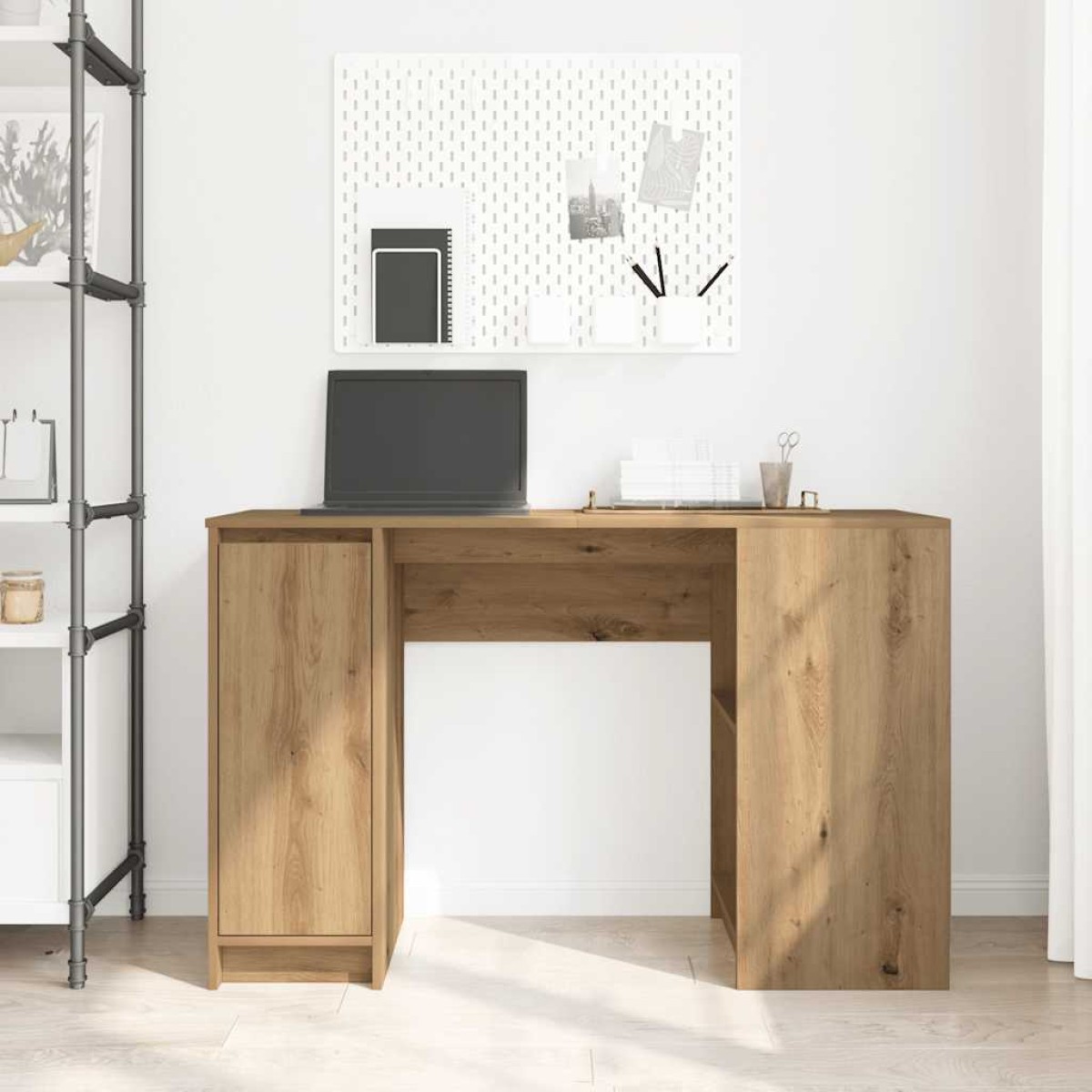 vidaXL Γραφείο Αρτισιανή Δρυς 120x42x76 εκ. από Επεξεργασμένο Ξύλο
