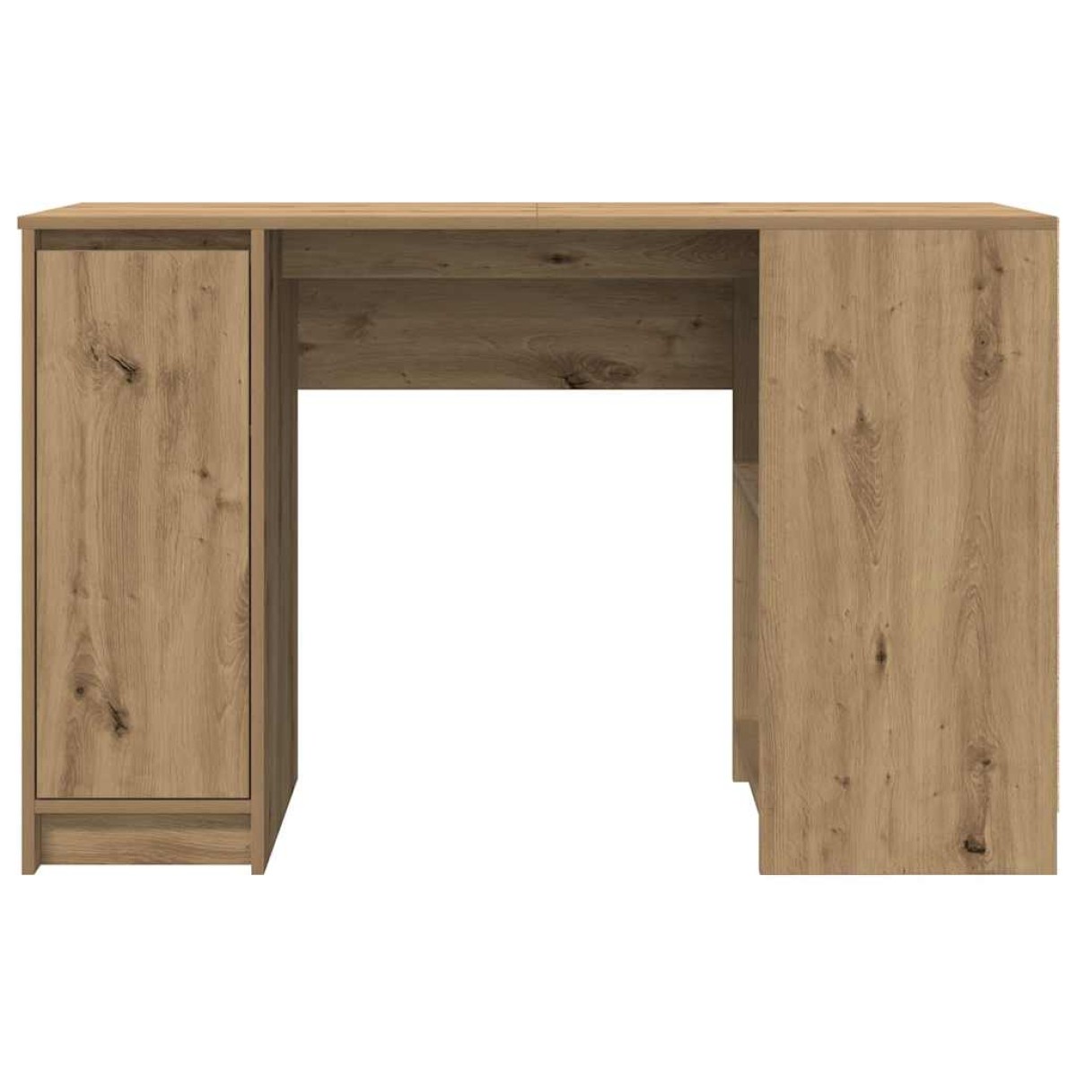 vidaXL Γραφείο Αρτισιανή Δρυς 120x42x76 εκ. από Επεξεργασμένο Ξύλο