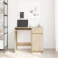 vidaXL Γραφείο Sonoma Δρυς 86x49x76 εκ. από Επεξεργασμένο Ξύλο