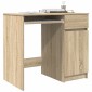 vidaXL Γραφείο Sonoma Δρυς 86x49x76 εκ. από Επεξεργασμένο Ξύλο