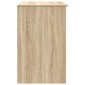 vidaXL Γραφείο Sonoma Δρυς 86x49x76 εκ. από Επεξεργασμένο Ξύλο
