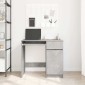 vidaXL Γραφείο Γκρι Σκυροδέματος 86x49x76 εκ. Επεξεργασμένο Ξύλο