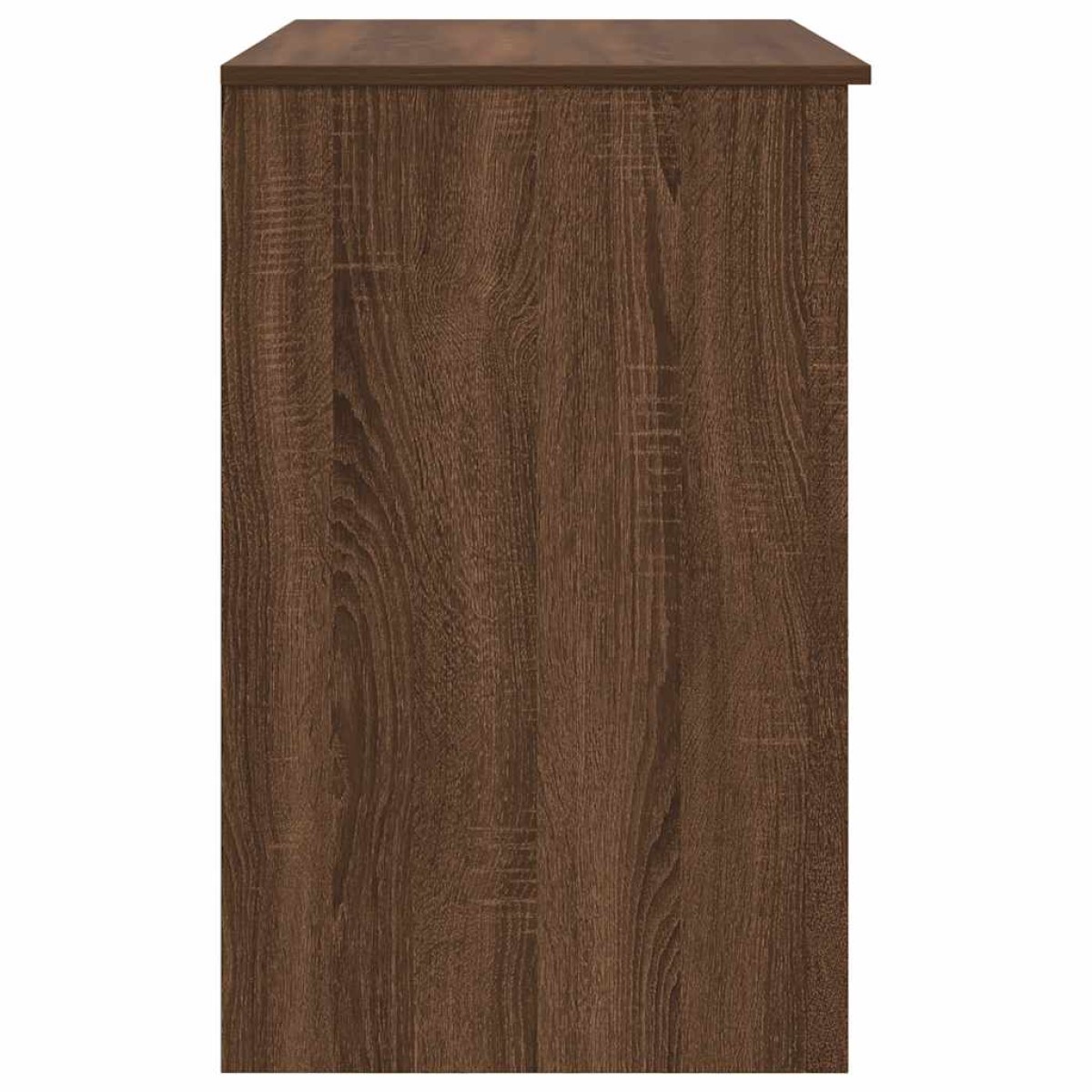 vidaXL Γραφείο Καφέ Δρυς 86x49x76 εκ. από Επεξεργασμένο Ξύλο