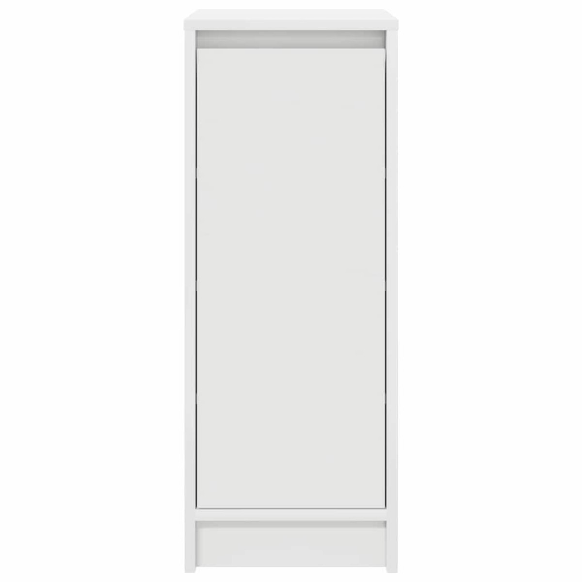 vidaXL Παπουτσοθήκη Λευκή 29,5x34x76 εκ. από Επεξεργασμένο Ξύλο