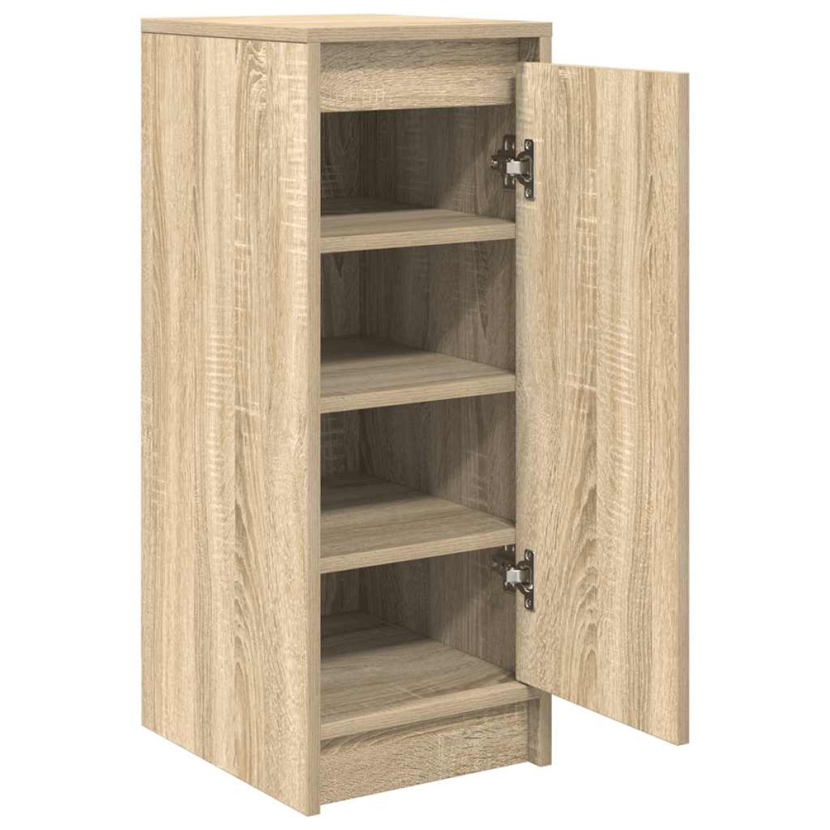 vidaXL Παπουτσοθήκη Sonoma Δρυς 29,5x34x76 εκ. από Επεξεργασμένο Ξύλο