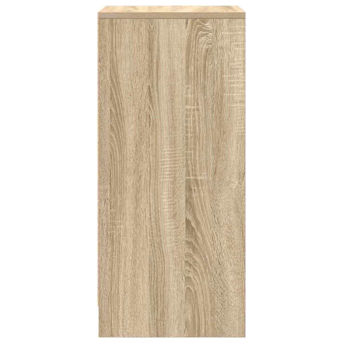 vidaXL Παπουτσοθήκη Sonoma Δρυς 29,5x34x76 εκ. από Επεξεργασμένο Ξύλο