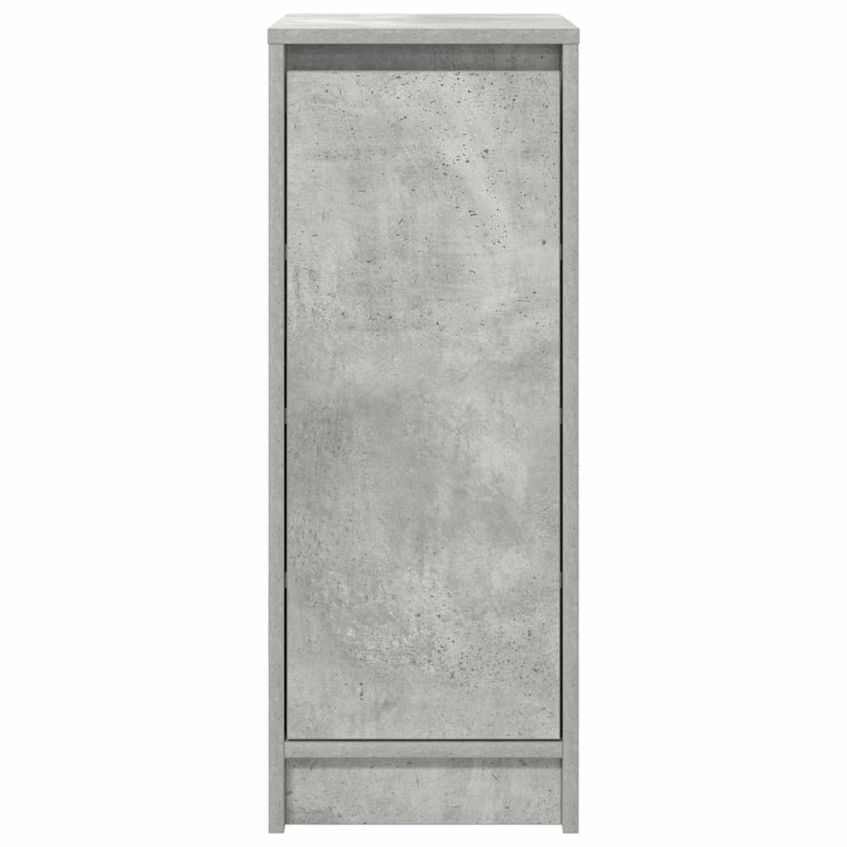 vidaXL Παπουτσοθήκη Γκρι Σκυροδέματος 29,5x34x76εκ. Επεξεργασμένο Ξύλο