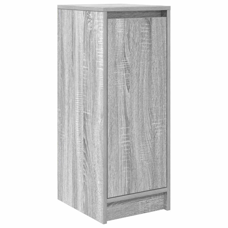vidaXL Παπουτσοθήκη Γκρι Sonoma 29,5x34x76 εκ. Επεξεργασμένο Ξύλο