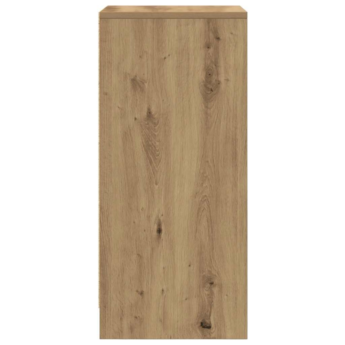 vidaXL Παπουτσοθήκη Χρώμα Αρτισιανή Δρυς 29,5x34x76 εκ. Επεξ. Ξύλο