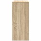 vidaXL Παπουτσοθήκη Sonoma Δρυς 57x34x76 εκ. από Επεξεργασμένο Ξύλο