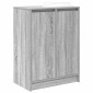 vidaXL Παπουτσοθήκη Γκρι Sonoma 57x34x76 εκ. από Επεξεργ. Ξύλο