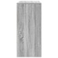 vidaXL Παπουτσοθήκη Γκρι Sonoma 57x34x76 εκ. από Επεξεργ. Ξύλο