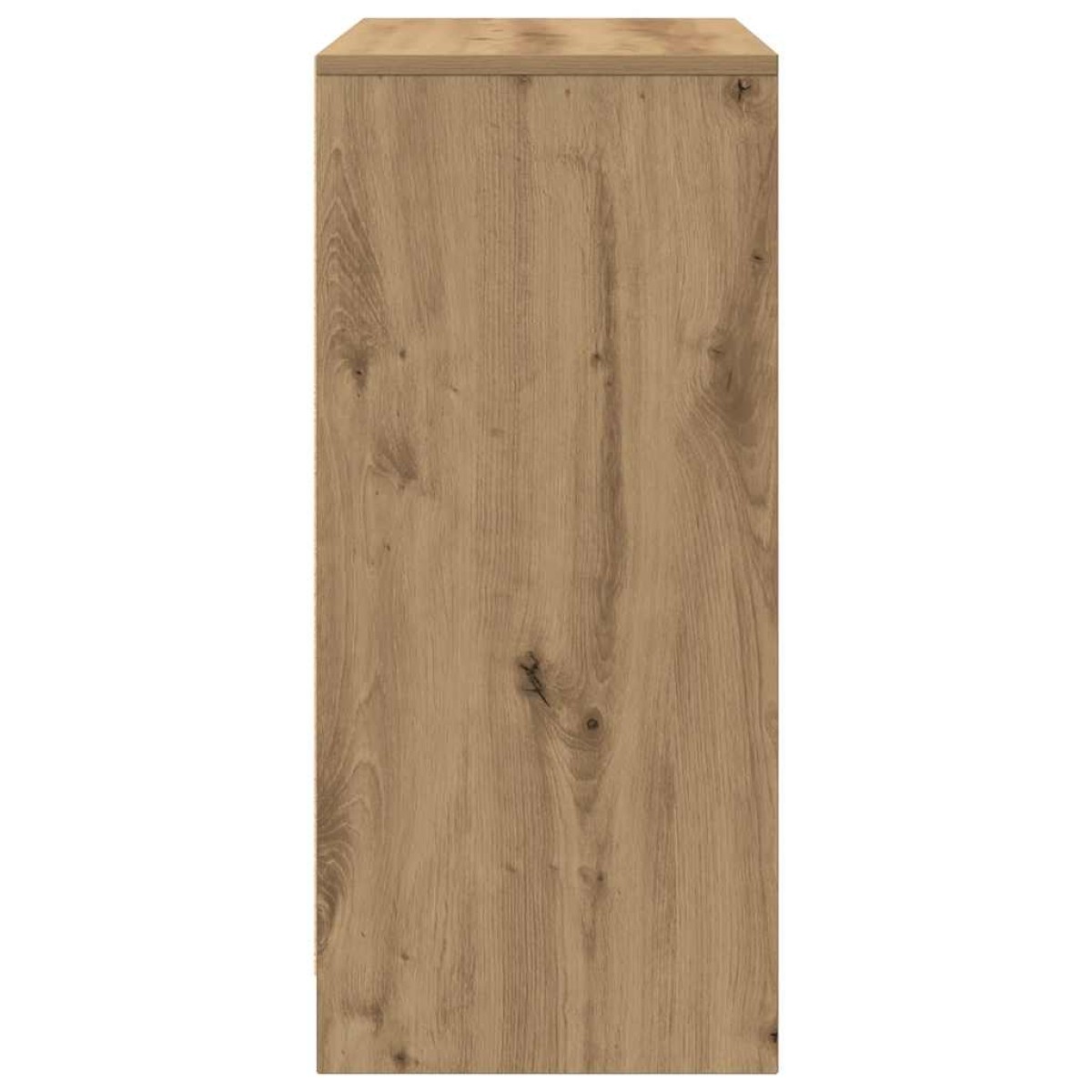 vidaXL Παπουτσοθήκη Τεχνίτης Δρυς 57x34x76 εκ. από Επεξεργασμένο Ξύλο