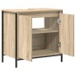 vidaXL Ντουλάπι Νιπτήρα Μπάνιου Sonoma Δρυς 60x34,5x60 εκ.