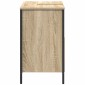 vidaXL Ντουλάπι Νιπτήρα Μπάνιου Sonoma Δρυς 60x34,5x60 εκ.